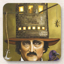 Edgar Allan Poe cork coasters