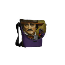Edgar Allan Poe messenger bags