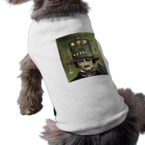 Edgar Allan Poe Dog Tshirt