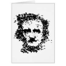 Edgar Allan Poe Greeting Card