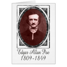 Edgar Allan Poe Greeting Cards