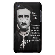 Edgar Allan Poe Halloween iPod Touch Case-Mate Coberturas