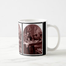 Edgar Allan Poe, Illustration restored cup 4 Mug