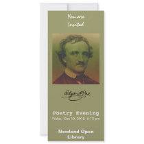 Edgar Allan Poe Invite