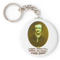 Edgar Allan Poe Keychain