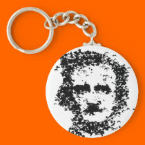 Edgar Allan Poe keychains