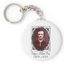 Edgar Allan Poe Keychain