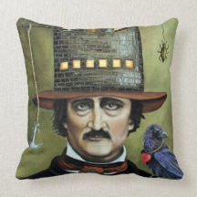 Edgar Allan Poe Pillow