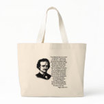 Edgar Allan Poe Poem ALONE bags