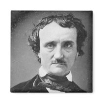 Edgar Allan Poe ~ Portrait 1849 Refrigerator Magnets