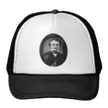 Edgar Allan Poe ~ Portrait 1849 Mesh Hats