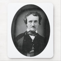 Edgar Allan Poe ~ Portrait 1849 Mousepads