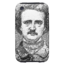 Edgar Allan Poe Portrait Tough Iphone 3 Cases