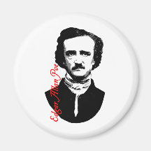 Edgar Allan Poe Portrait T-shirts, Hoodies Fridge Magnet