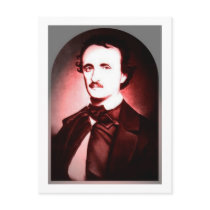 Edgar Allan Poe post card one postcards
