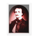 Edgar Allan Poe post card one