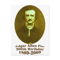 Edgar Allan Poe postcards