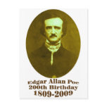 Edgar Allan Poe Postcard