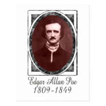 Edgar Allan Poe postcards