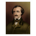 Edgar Allan Poe Poster posters by Inspirewood_Prints Edgar Allan Poe Poster posters