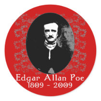 Edgar Allan Poe Stickers