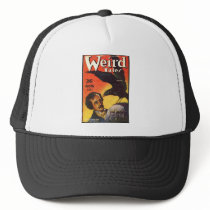 Edgar Allan Poe Weird Tales Cover Mesh Hats