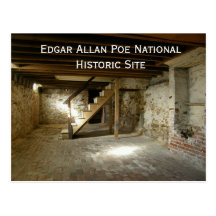 Edgar Allan Poe's Basement Postcards