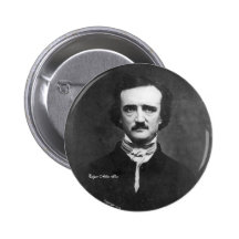 Edgar Allen Poe, pin-on