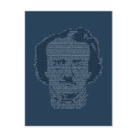 Edgar Allen Poe Post Card