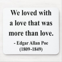Edgar Allen Poe Quote 12a Mousepad