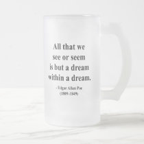 Edgar Allen Poe Quote 1a mugs