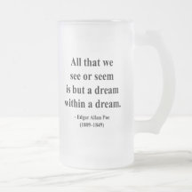 Edgar Allen Poe Quote 1a Mug
