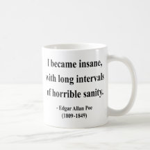 Edgar Allen Poe Quote 2a Coffee Mugs