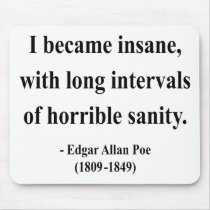 Edgar Allen Poe Quote 2a Mousepad