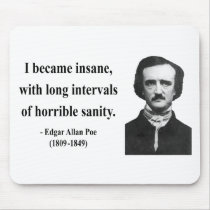 Edgar Allen Poe Quote 2b Mouse Pads