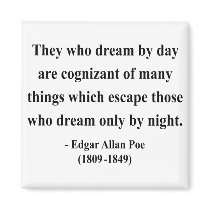 Edgar Allen Poe Quote 3a magnets