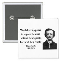 Edgar Allen Poe Quote 4b buttons
