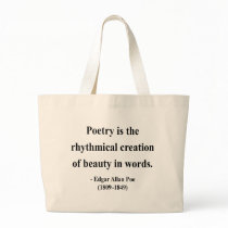 Edgar Allen Poe Quote 5a Canvas Bag