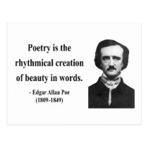 Edgar Allen Poe Quote 5b postcards