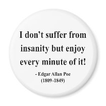 Edgar Allen Poe Quote 6a magnets