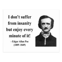 Edgar Allen Poe Quote 6b postcards