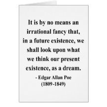 Edgar Allen Poe Quote 7a Cards
