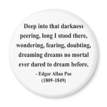 Edgar Allen Poe Quote 8a Magnets