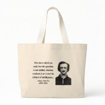 Edgar Allen Poe Quote 9b Tote Bags