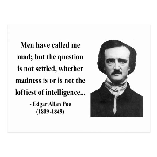 Edgar Allen Poe Quote 9b Post Cards