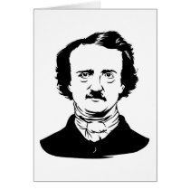 Edgar Allen Poe Raven Card