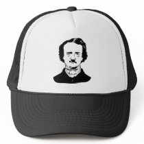 Edgar Allen Poe Raven Trucker Hat