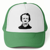 Edgar Allen Poe Raven Mesh Hats