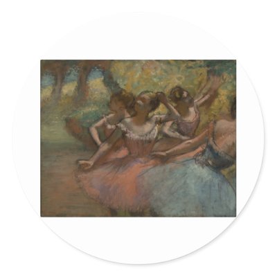 Degas Four Ballerinas