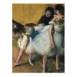 Edgar Degas Art Postcard